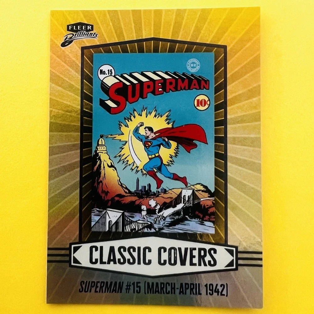 2025 Upper Deck Fleer Brilliants Superman Classic Covers‎ Superman #15 CC-3